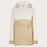 TNP Nose Grab Softshell Hoodie- Two-tone hoodie with a visible brand logo on a white background