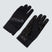 Factory Pilot Core Glove-Black gloves with brand logo on a light gray background
