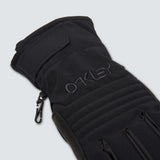 B1B Glove-Pair of black gloves on a light gray background
