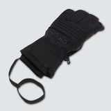 B1B Glove-Pair of black gloves on a light gray background