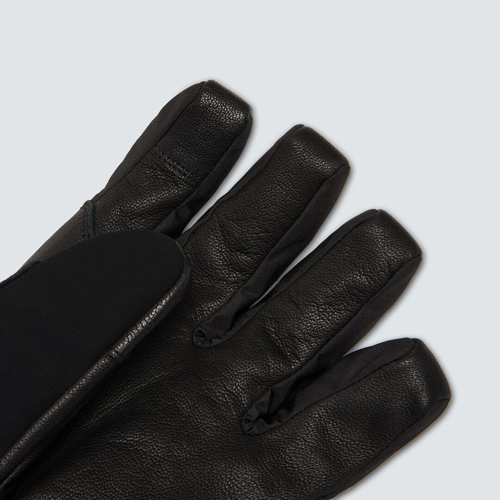 B1B Glove-Pair of black gloves on a light gray background