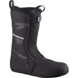 FactionBOA- Black snowboard boot inner liner shown on a white background