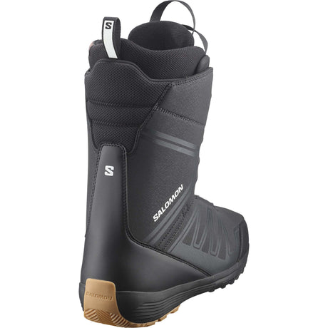 FactionBOA- Black snowboard boot shown on a white background