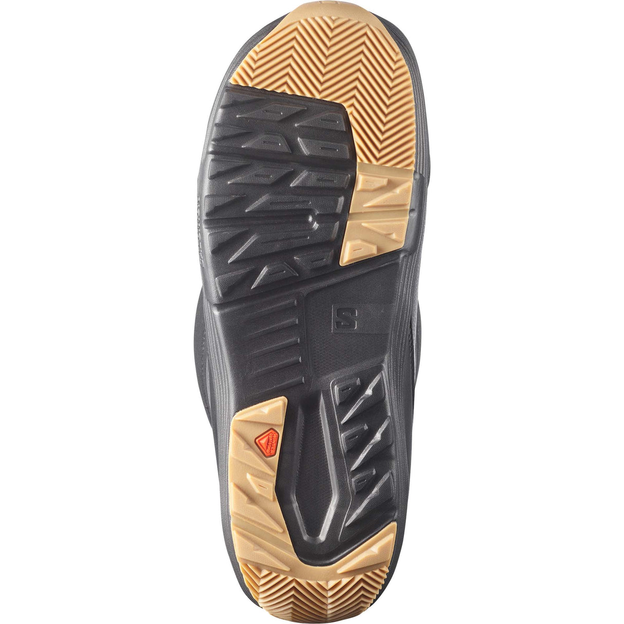 FactionBOA- Black snowboard boot shown on a white background