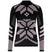 Faith1_2Zip-Black and gray patterned long-sleeve shirt on a white background