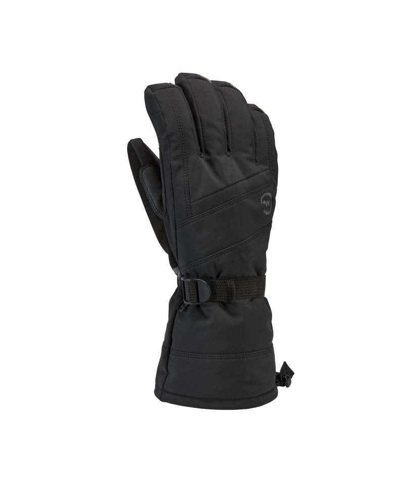 FallLineGlove-Black glove on a white background