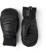 FallLineMitt-Black mitt on a white background