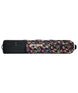 FallLineSkiRollerBag-Black multicolored floral patterned ski bag with Dakine logo on a white background