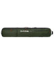FallLineSkiRollerBag-Green ski bag with Dakine logo on a white background