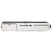 FallLineSkiRollerBag-White ski bag with Dakine logo on a white background
