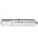 FallLineSkiRollerBag-White ski bag with Dakine logo on a white background
