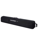 FallLineSkiRollerBag-Black ski bag with Dakine logo on a white background