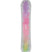 Feelbetter- Colorful tie-dye snowboard on a white background