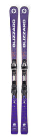 FirebirdHRC_Comp13- Purple Blizzard Race ski shown on a white background
