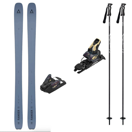 Fischer Ranger 90 Womens Skis 2027 with Strive 12 Bindings Ski Package