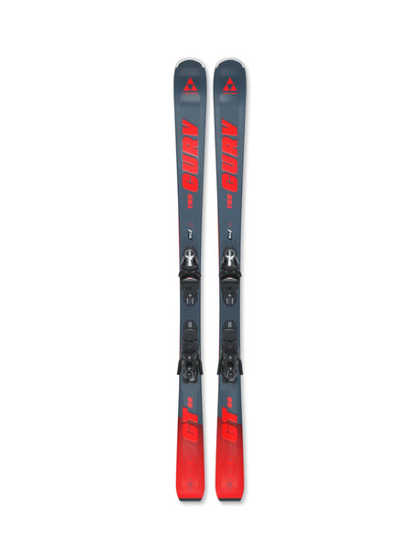 FischerTheCurvGT80- Skis on a white background