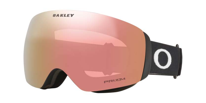 FlightDeckM-Oakley goggles with pink lens on a white background