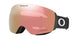 FlightDeckM-Oakley goggles with pink lens on a white background
