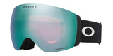 FlightDeckProL-Oakley goggles with green lens and black strap on a white background