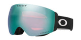 FlightDeckProM-Oakley goggles with green lens and black frame on a white background