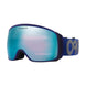 Flight Tracker L-Blue Oakley goggles with a white background