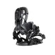FlowFuse-Black snowboard binding on a white background