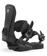 Force- Black snowboard binding with 'Force' branding on a white background