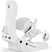 Force- White snowboard binding with 'Force' branding on a white background