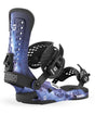 ForceClassic-Blue and black snowboard binding with 'Union' branding on a white background