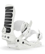 ForceTeam-White snowboard bindings on a white background