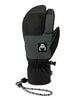 FreakTrigger-Black and gray mitt with a brand logo on a white background