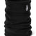 FruzzNeckTube-Black neck gaiter with a brand logo on a white background