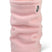 FruzzNeckTube-Light Pink neck gaiter with a brand logo on a white background