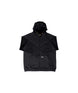 FullZipRidingHoodie- Black full zip hoodie on a white background