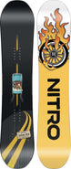 FutureTeamProMK- Multicolored snowboard on a white background