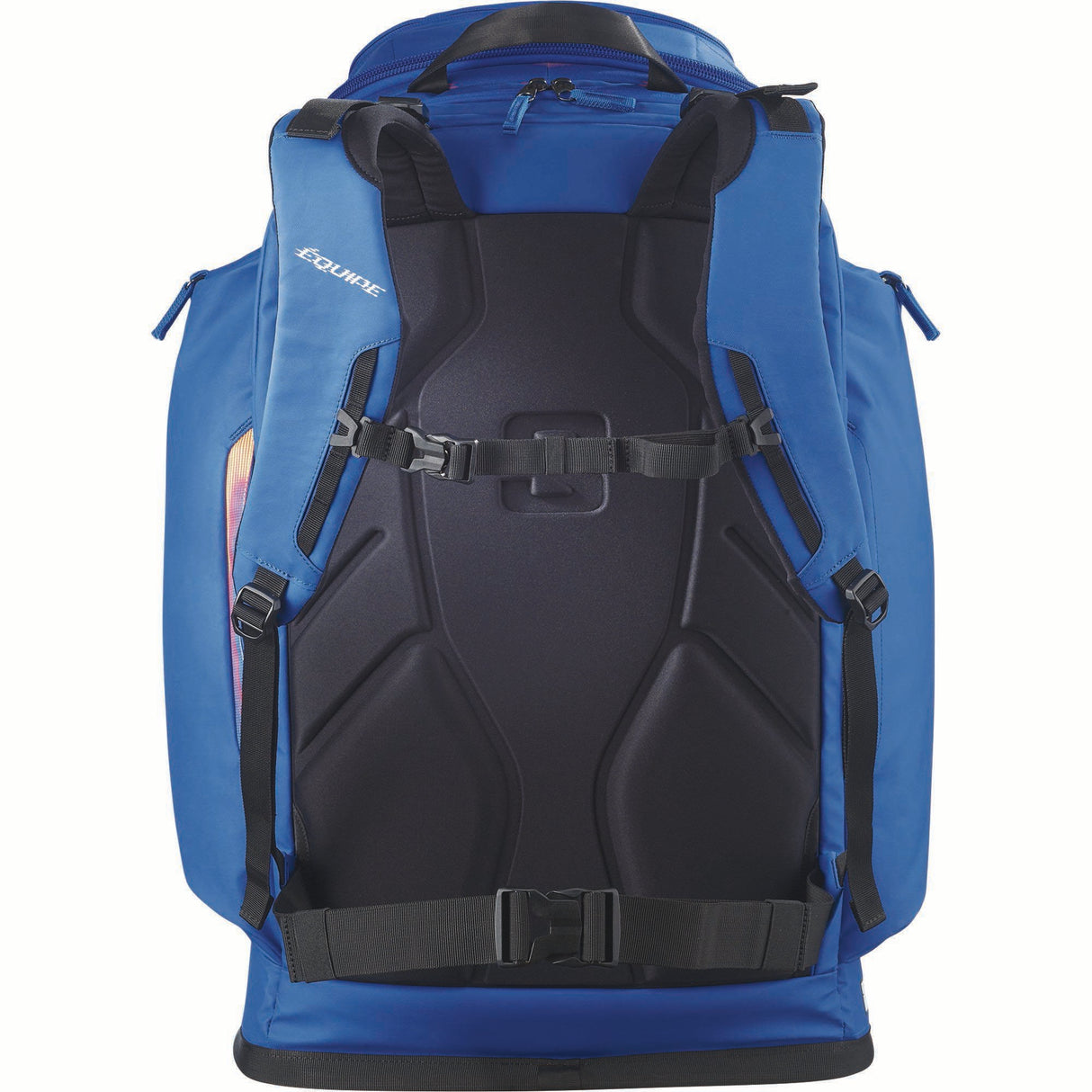 GOTOSNOW50-Blue Salomon backpack on a white background