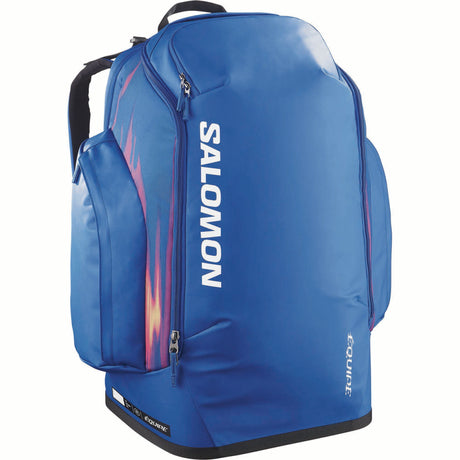 GOTOSNOW90-Blue Salomon backpack on a white background