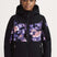 GirlsBlackDiamondJacket- Girl wearing a black ski jacket 