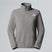 GlacierFleece1_4ZipJacket-A gray quarter-zip fleece pullover from The North Face, displayed on a neutral light gray background.