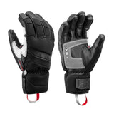 GriffonBase3DGlove-Black ski glove on a white background