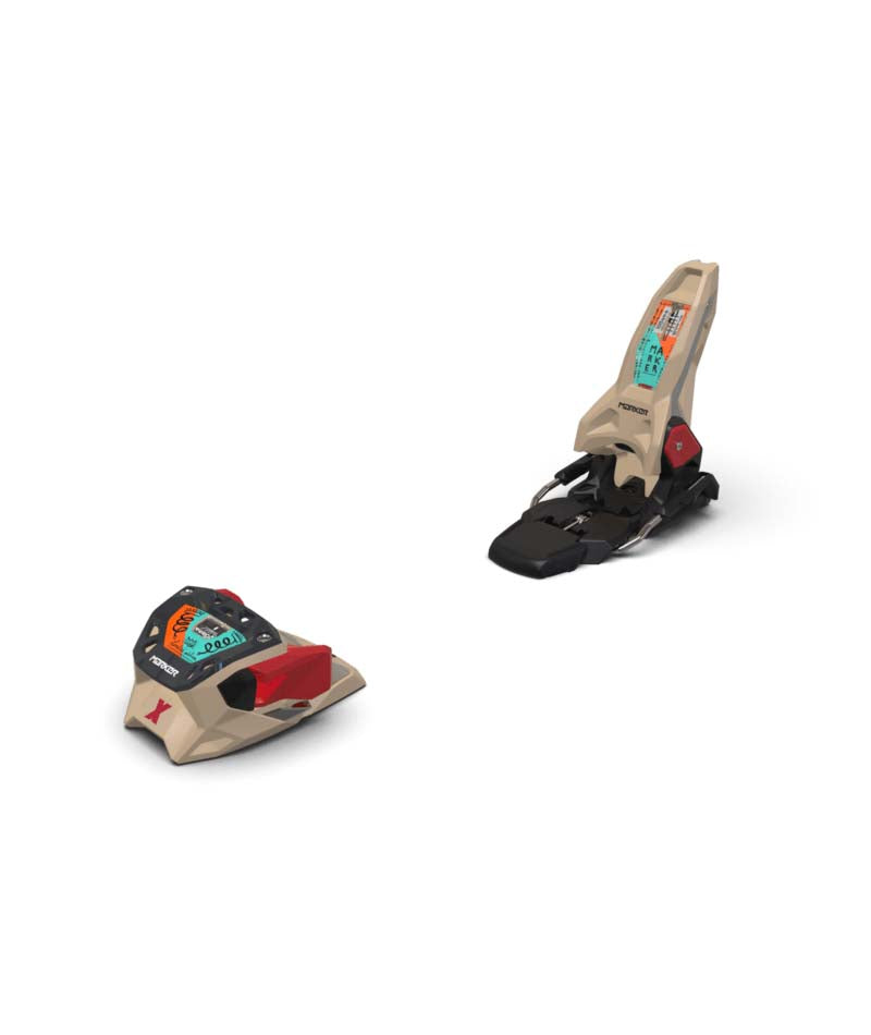 GriffonX13- Ski binding on a white background