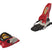 GriffonX13- Red and beige ski bindings on a white background