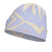 GrottoToque-Light blue and beige patterned beanie with Arc'teryx logo on a white background