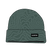 Caldera Beanie- A green Blackstrap Caldera Beanie with a geometric pattern
