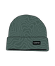 Caldera Beanie- A green Blackstrap Caldera Beanie with a geometric pattern
