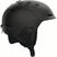 HUSKPROMIPS-Black helmet with black interior and visible brand logo on a white background