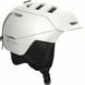 HUSKPROMIPS-White helmet with black interior and visible brand logo on a white background