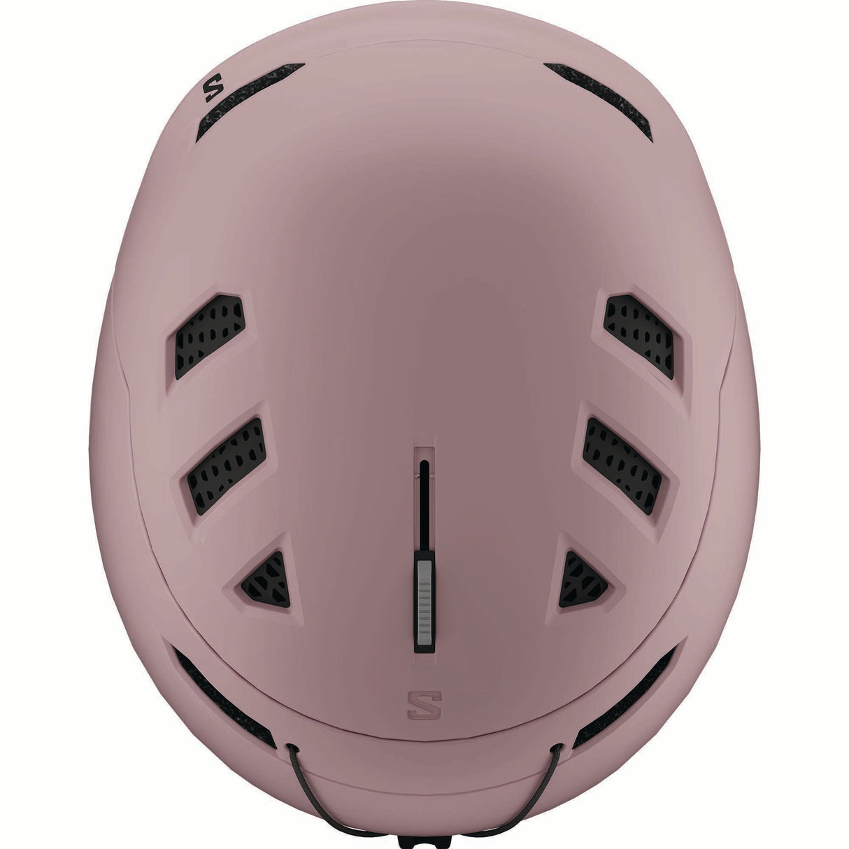 HUSKPROMIPS-Purple helmet with black interior and visible brand logo on a white background