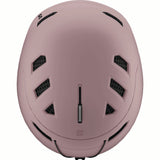 HUSKPROMIPS-Purple helmet with black interior and visible brand logo on a white background
