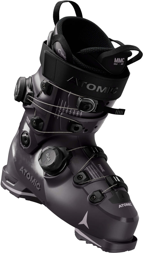 HawxPrime115SDualBOA- Grey Atomic Hawx ski boot on a white background